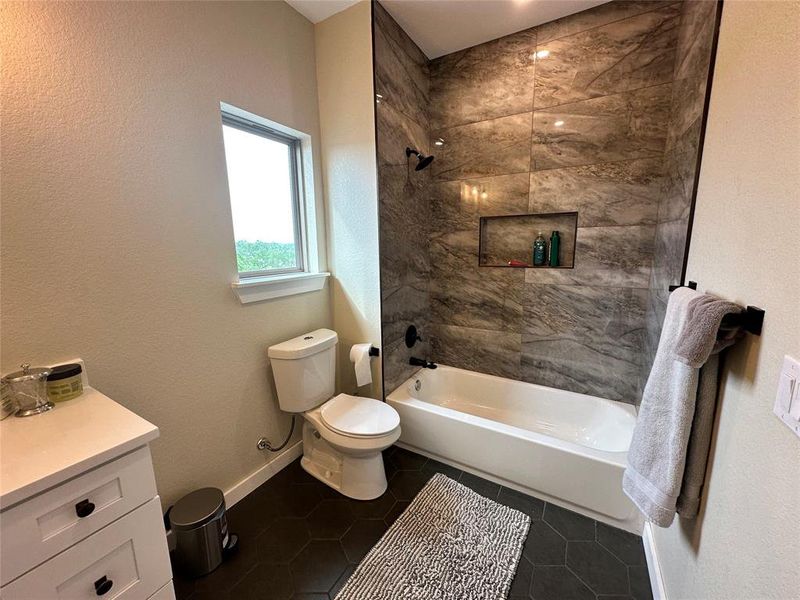 Shared upstairs bathroom