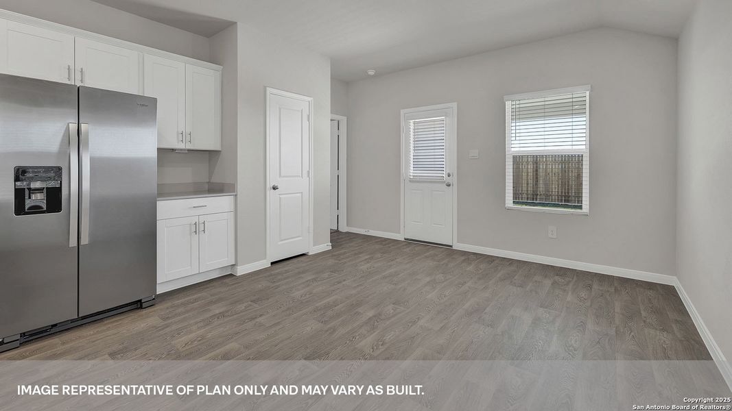 Spacious, unfurnished interior of a new home in Whisper South, San Marcos (Image 22).