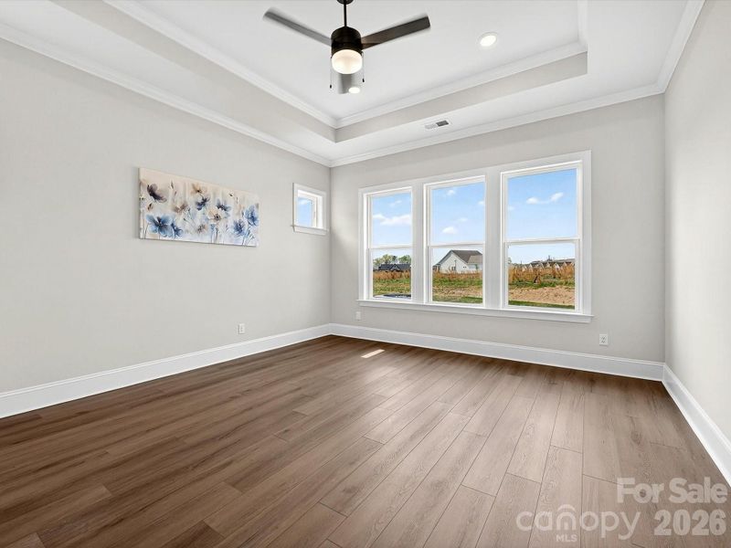 Spacious, unfurnished interior of a new home in Encore at Streamside - Tradition Series, Waxhaw (Image 22). Spacious, unfurnished interior of a new home in Encore at Streamside - Tradition Series, Waxhaw (Image 22).