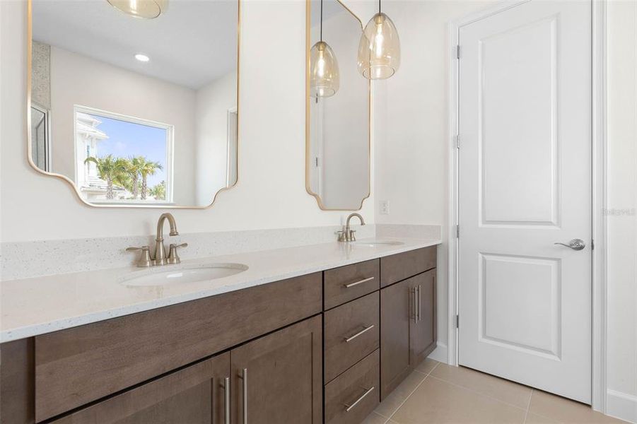 Furnished interior view inside a new home in , Palm Coast (Image 15).