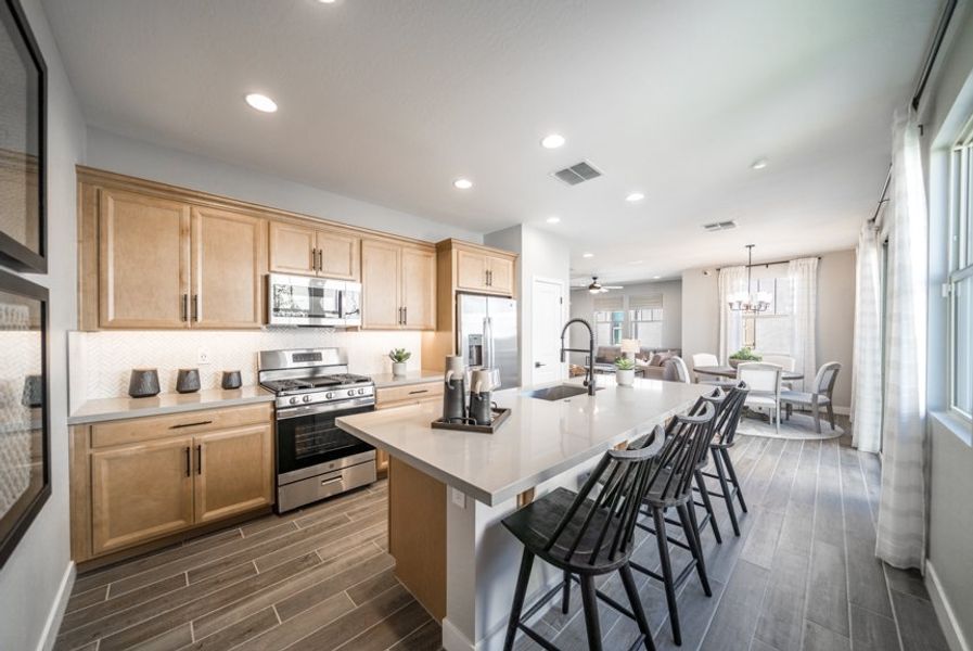 Furnished interior view inside a new home in Parkside, Avondale (Image 8).