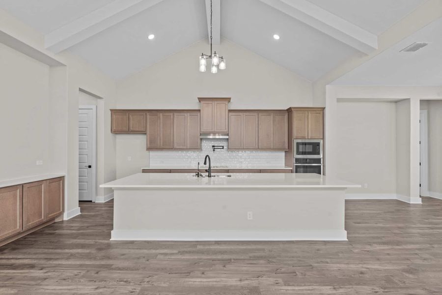 Furnished interior view inside a new home in Sienna Lakes, San Antonio (Image 9).