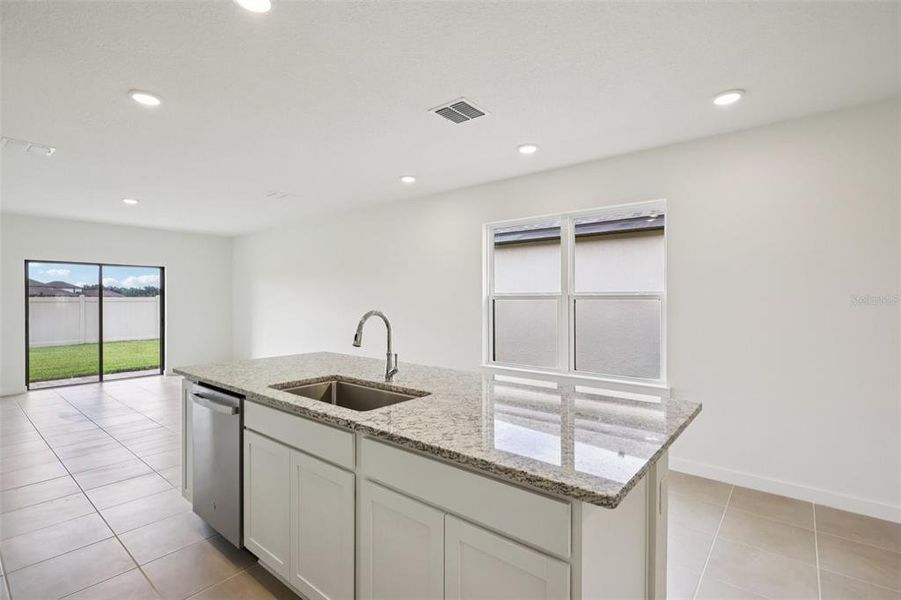 Furnished interior view inside a new home in Grasslands West, Lakeland (Image 5).