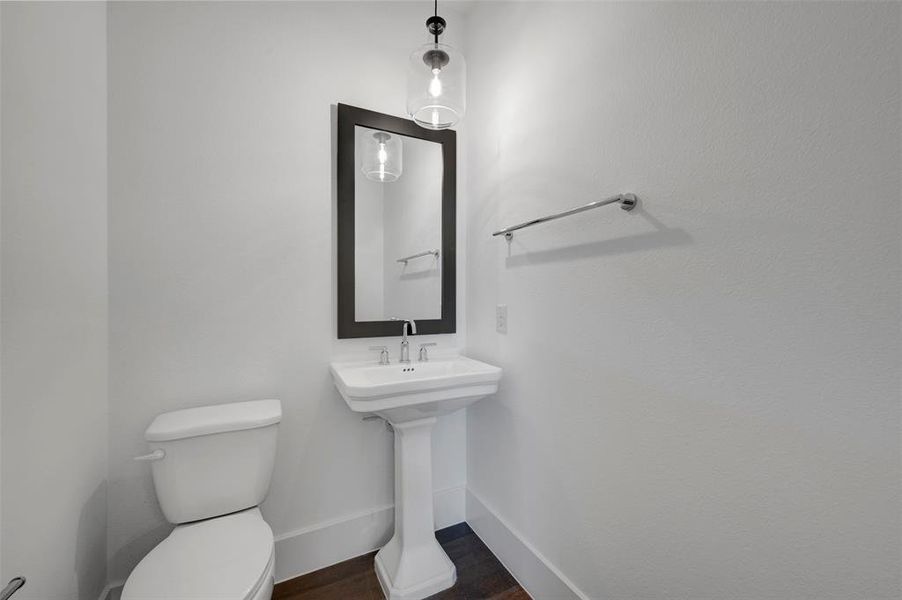 Furnished interior view inside a new home in Kreymer at the Park, Wylie (Image 12).