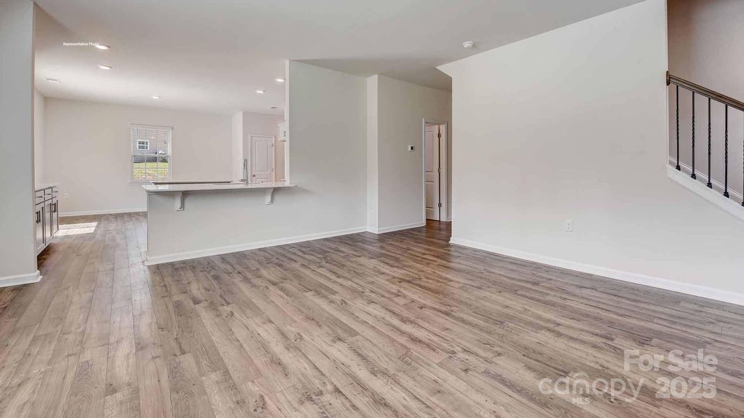 Spacious, unfurnished interior of a new home in Secrest Commons, Monroe (Image 23).