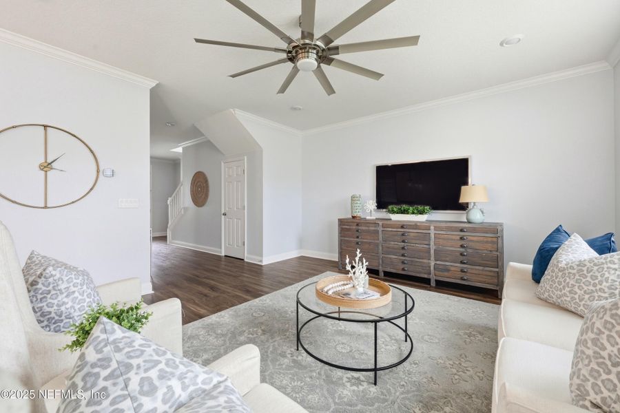Furnished interior view inside a new home in , St. Augustine (Image 7).