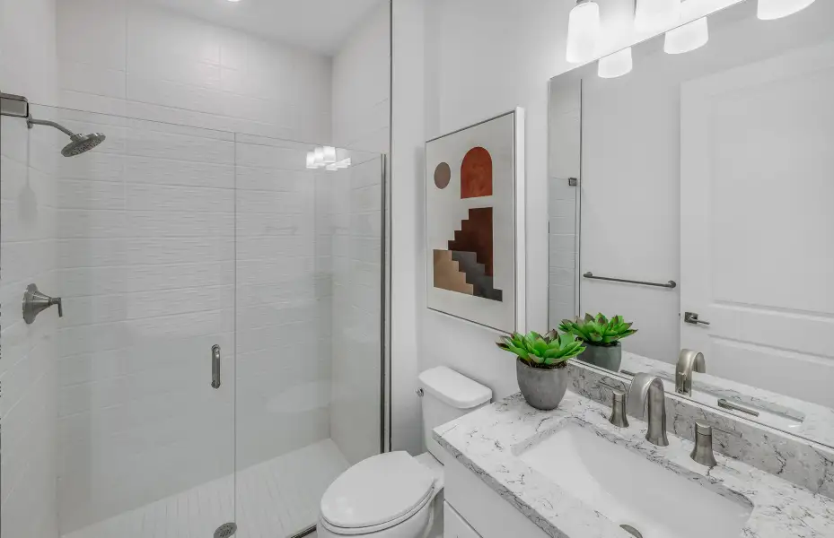 Furnished interior view inside a new home in Del Webb Oak Creek, North Fort Myers (Image 8).