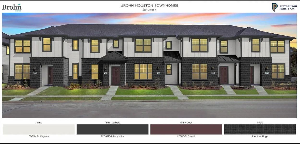 Exterior Scheme Representative Exterior Scheme Representative