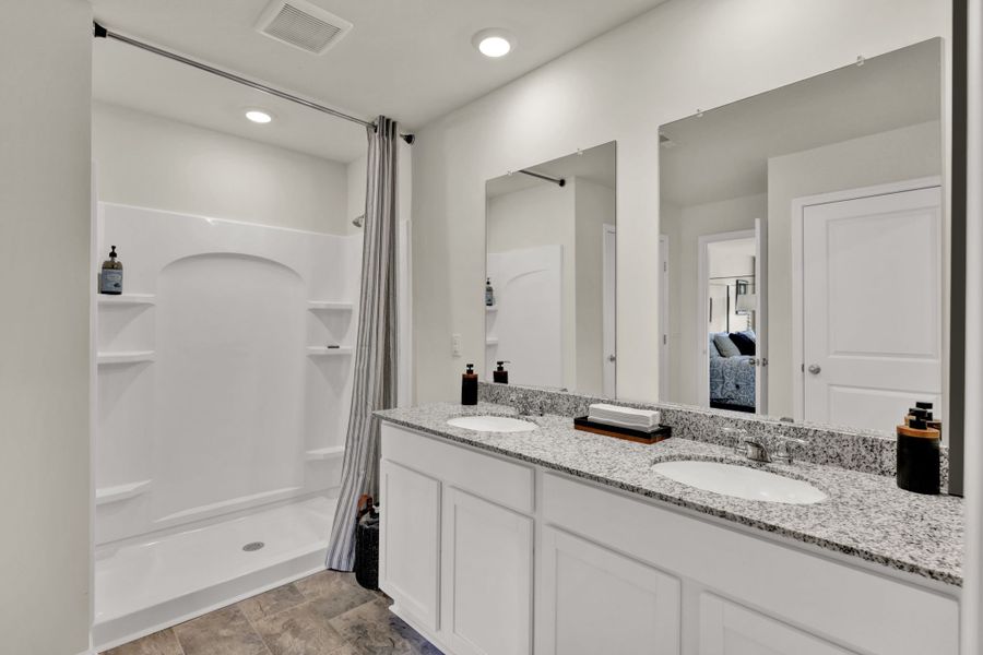 Representative furnished interior of a home built from the Salem by D.R. Horton in Isabel Estates, Knoxville (Image 24).