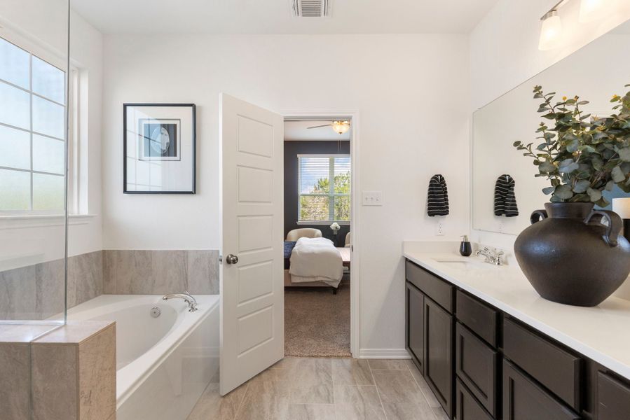 Representative furnished interior of a home built from the The 2588 by Stylecraft Builders in Arroyo Ranch, Seguin (Image 14).