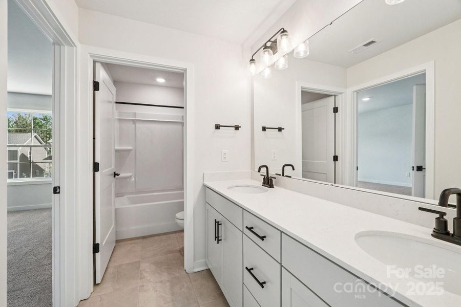 Furnished interior view inside a new home in Westport, York (Image 10).