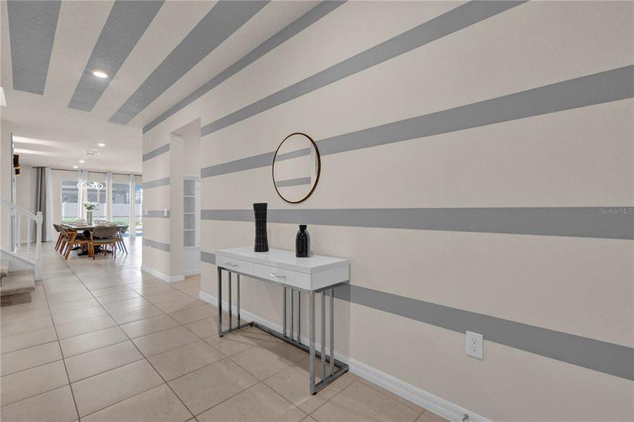 Furnished interior view inside a new home in , Davenport (Image 37).