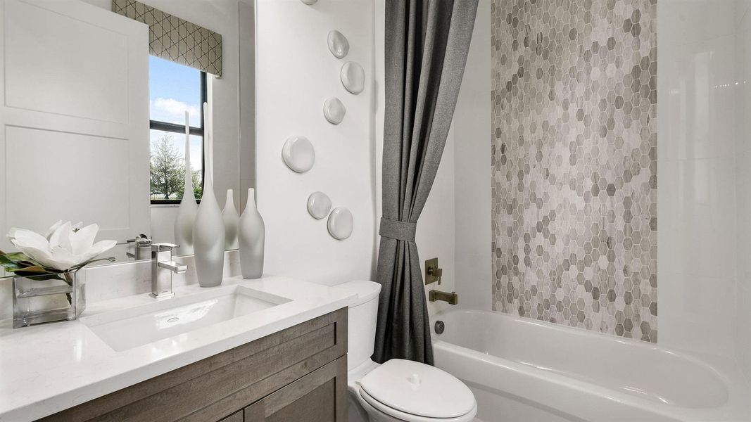 Furnished interior view inside a new home in Mosaic, Port St. Lucie (Image 26). Furnished interior view inside a new home in Mosaic, Port St. Lucie (Image 26).