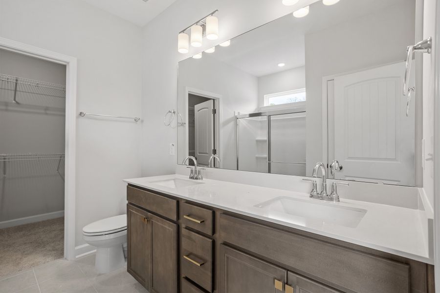 Furnished interior view inside a new home in Renaissance at White Oak, Garner (Image 10).