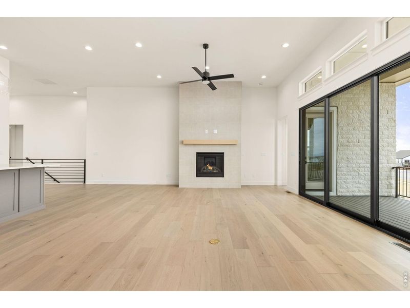 Spacious, unfurnished interior of a new home in RainDance, Windsor (Image 37).