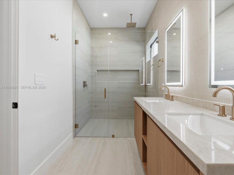 Furnished interior view inside a new home in , Miami (Image 12). Furnished interior view inside a new home in , Miami (Image 12).