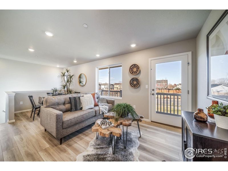 Furnished interior view inside a new home in , Johnstown (Image 25). Furnished interior view inside a new home in , Johnstown (Image 25).