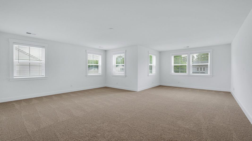Representative furnished interior of a home built from the Keeneland II by DRB Homes in The Oaks, Mount Pleasant (Image 25). Representative furnished interior of a home built from the Keeneland II by DRB Homes in The Oaks, Mount Pleasant (Image 25).