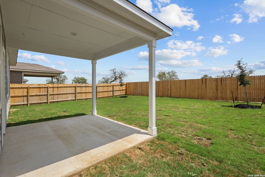 Exterior details and patio area of a home in Garden Grove, San Antonio (Image 2). Exterior details and patio area of a home in Garden Grove, San Antonio (Image 2).
