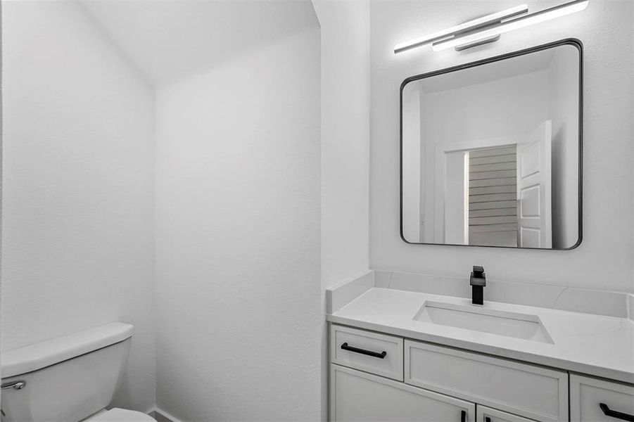 Furnished interior view inside a new home in , Dallas (Image 11).