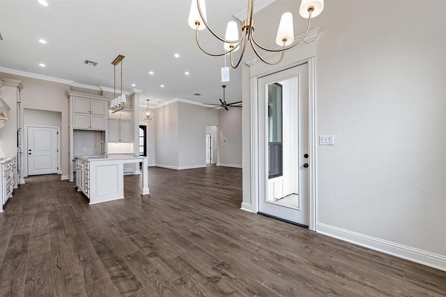 Spacious, unfurnished interior of a new home in , Waco (Image 25).