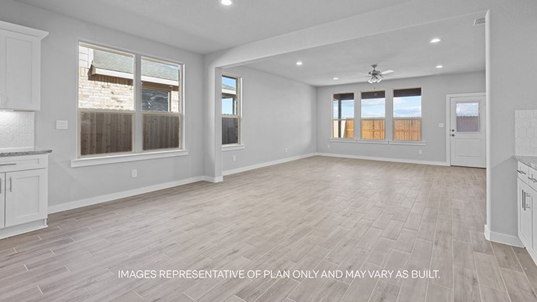 Representative unfurnished interior of a home built from the The Live Oak by D.R. Horton in Westmont, Lubbock (Image 21). Representative unfurnished interior of a home built from the The Live Oak by D.R. Horton in Westmont, Lubbock (Image 21).
