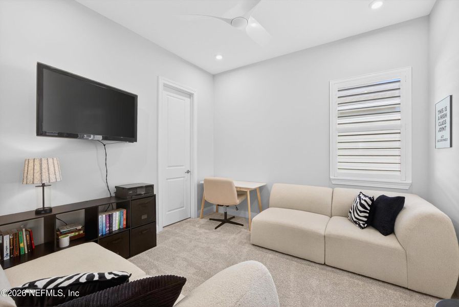 Furnished interior view inside a new home in RiverTown, St. Johns (Image 38).