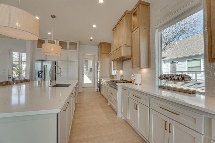 Furnished interior view inside a new home in , Eustace (Image 7).