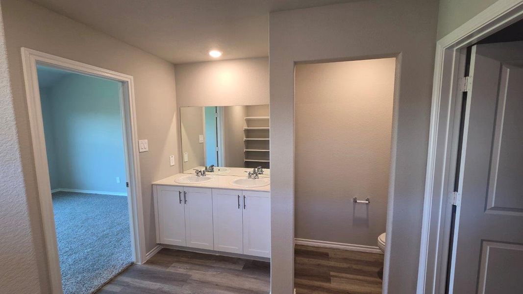 Furnished interior view inside a new home in Rosewood at Beltmill, Fort Worth (Image 6).
