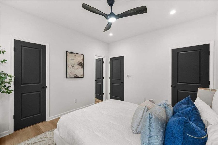 Furnished interior view inside a new home in , Atlanta (Image 29).