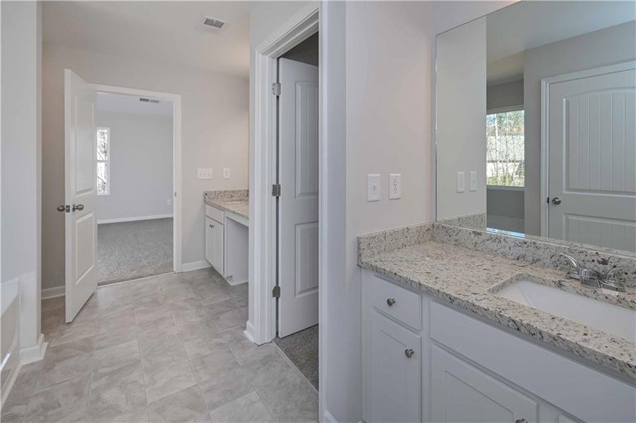 Furnished interior view inside a new home in , Villa Rica (Image 11). Furnished interior view inside a new home in , Villa Rica (Image 11).