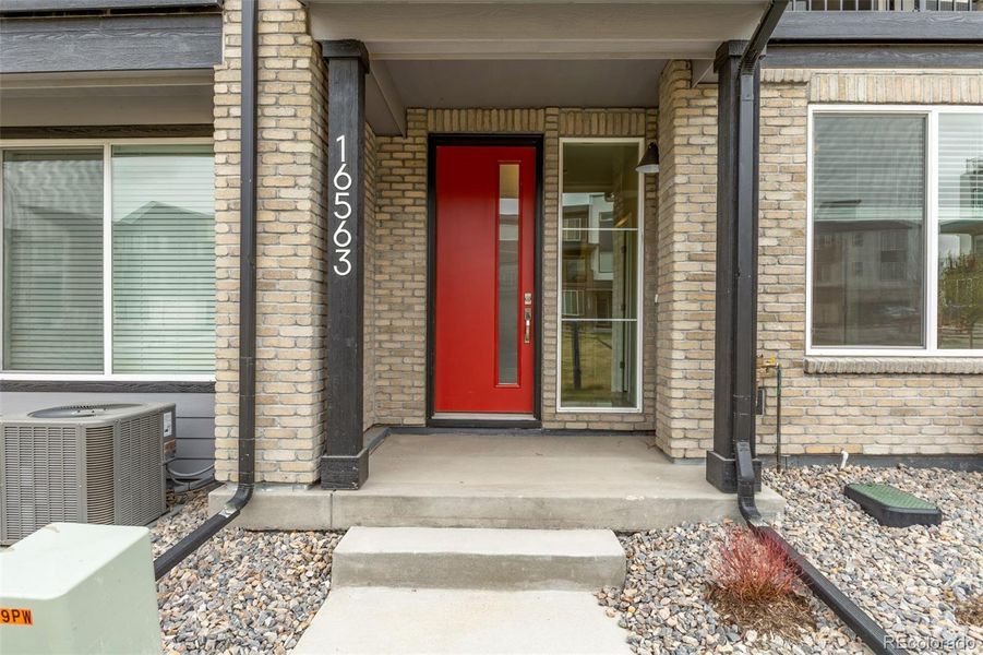 Exterior details and patio area of a home in , Broomfield (Image 27).
