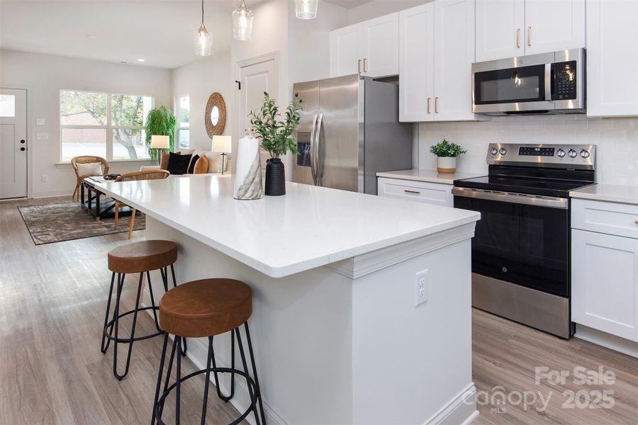 Furnished interior view inside a new home in , Stanley (Image 7).