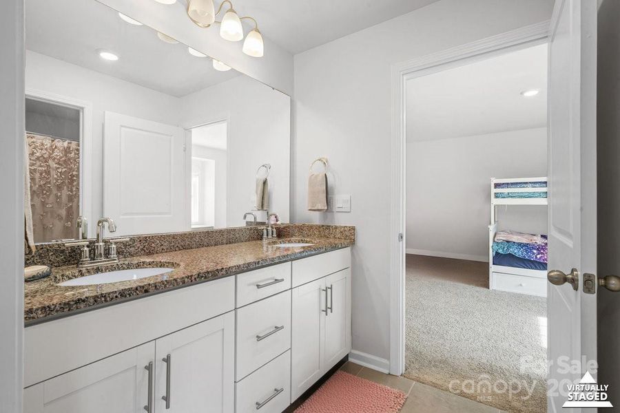 Furnished interior view inside a new home in Falls Cove, Troutman (Image 35). Furnished interior view inside a new home in Falls Cove, Troutman (Image 35).