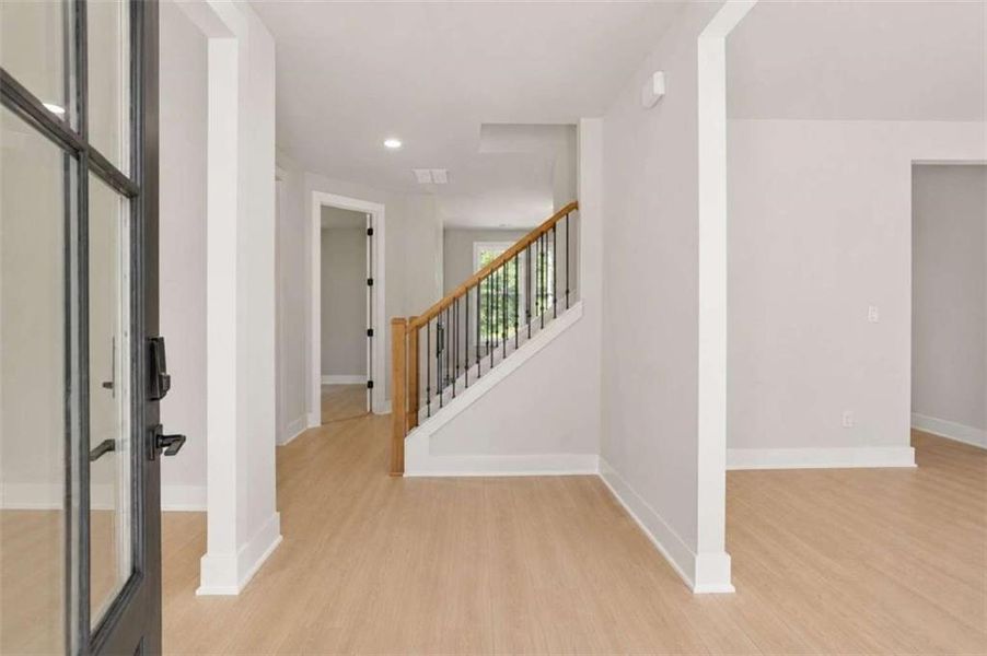 Spacious, unfurnished interior of a new home in Patillo Manor, Stockbridge (Image 25). Spacious, unfurnished interior of a new home in Patillo Manor, Stockbridge (Image 25).