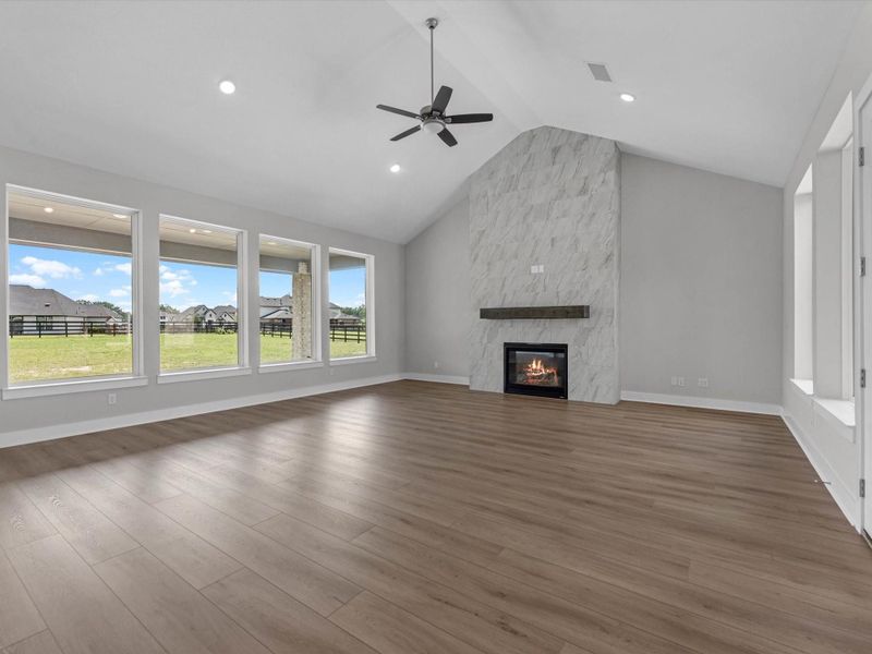 Spacious, unfurnished interior of a new home in The Estates at James Lane, Fulshear (Image 14). Spacious, unfurnished interior of a new home in The Estates at James Lane, Fulshear (Image 14).