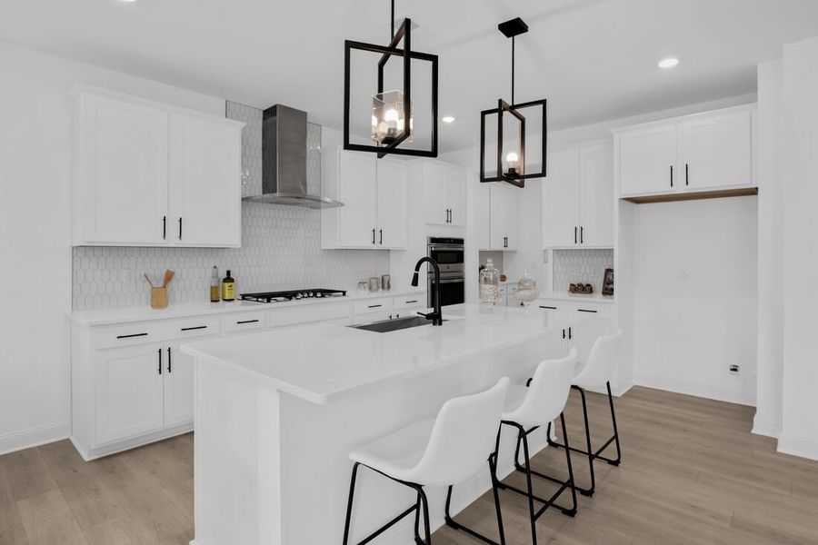 Representative furnished interior of a home built from the Sheridan by Taylor Morrison in Hidden Creek, Cary (Image 14).