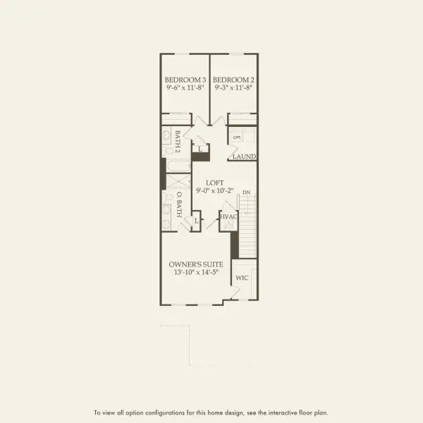 2D floor plan layout for the Dahlia by Pulte Homes in Hilliard Isle, Kissimmee, FL (Image 4). 2D floor plan layout for the Dahlia by Pulte Homes in Hilliard Isle, Kissimmee, FL (Image 4).