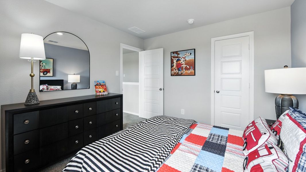 Furnished interior view inside a new home in Monarch at the Meadows, Ponder (Image 28).