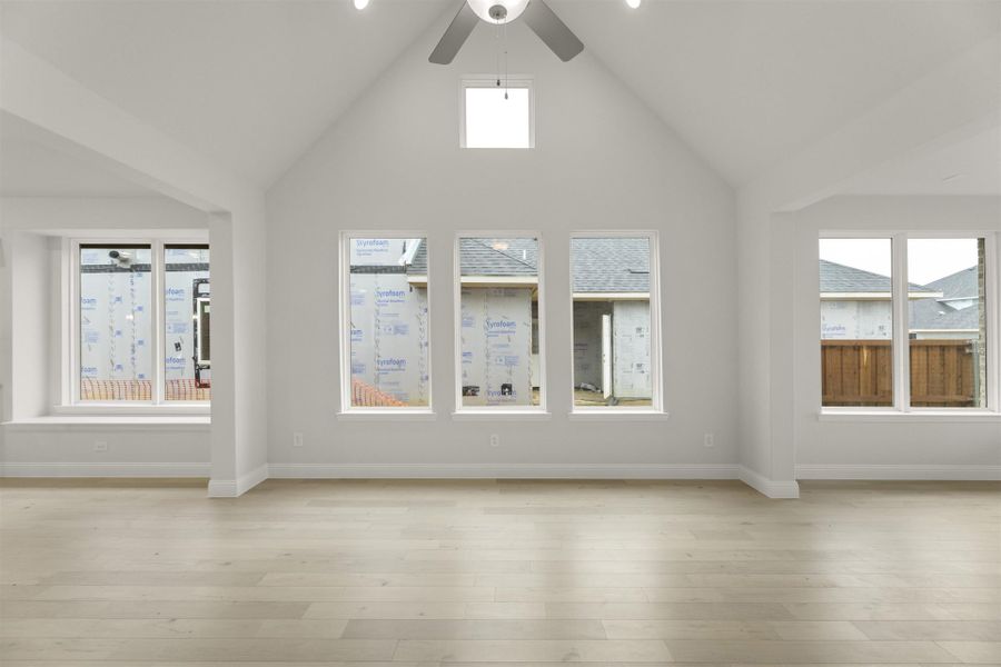 Representative unfurnished interior of a home built from the Campion by Pacesetter Homes in La Terra at Uptown Celina, Celina (Image 12). Representative unfurnished interior of a home built from the Campion by Pacesetter Homes in La Terra at Uptown Celina, Celina (Image 12).