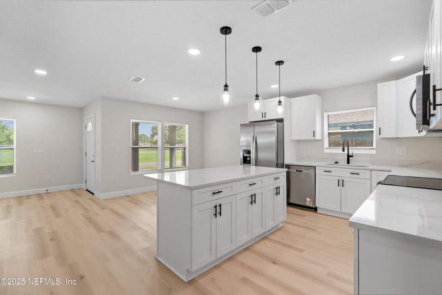 Furnished interior view inside a new home in , Jacksonville (Image 6). Furnished interior view inside a new home in , Jacksonville (Image 6).