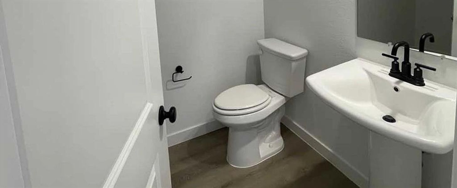 Powder Bathroom Construction Progress