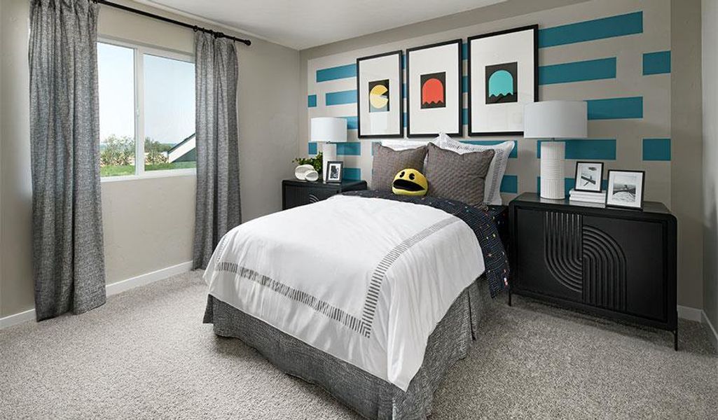 Secondary Bedroom - Representative Photo