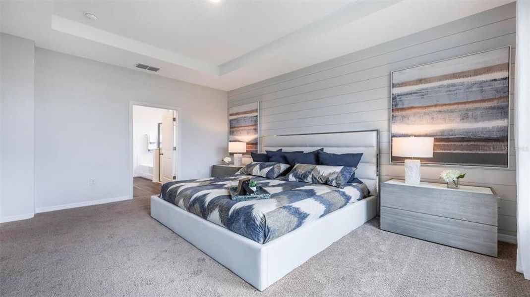 Furnished interior view inside a new home in Kindred, Kissimmee (Image 7).