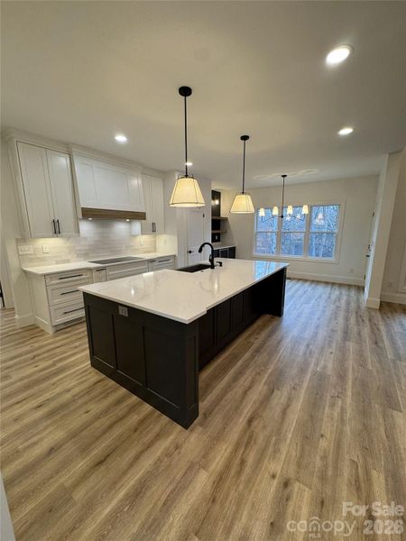 Furnished interior view inside a new home in , Hickory (Image 16).