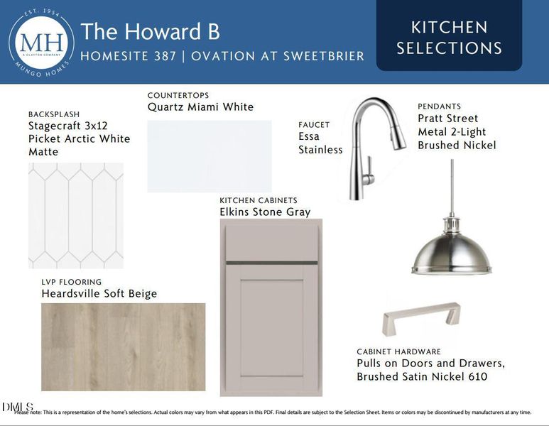 OVS 387 Kitchen Selections