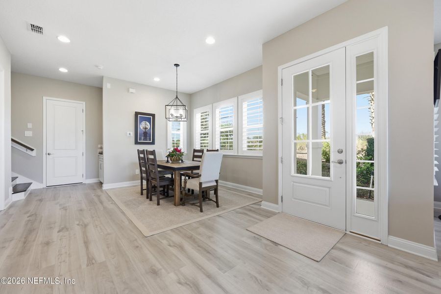 Furnished interior view inside a new home in , St. Johns (Image 12).