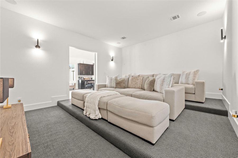 Furnished interior view inside a new home in Bentwood Farms, Montgomery (Image 8).