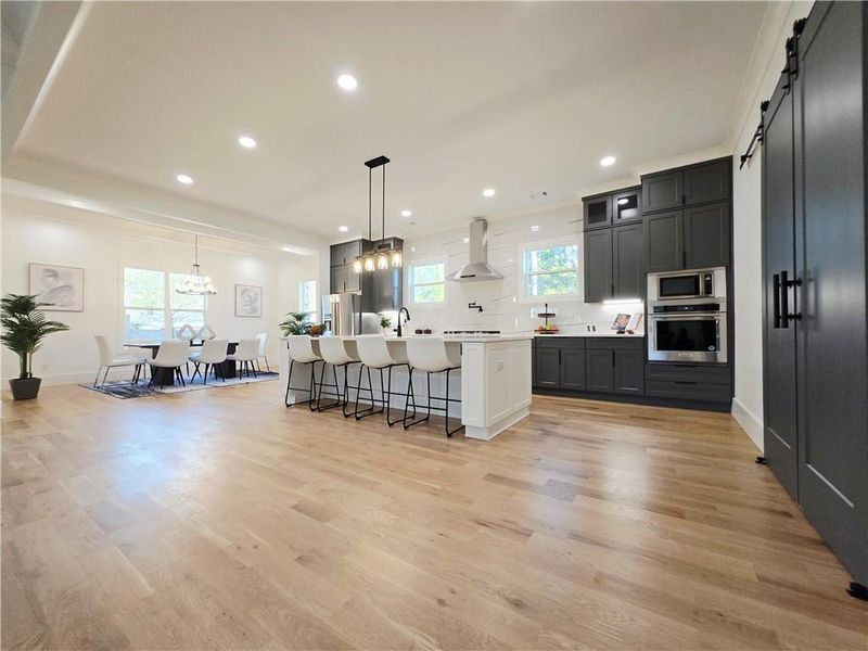 Furnished interior view inside a new home in , Atlanta (Image 42). Furnished interior view inside a new home in , Atlanta (Image 42).