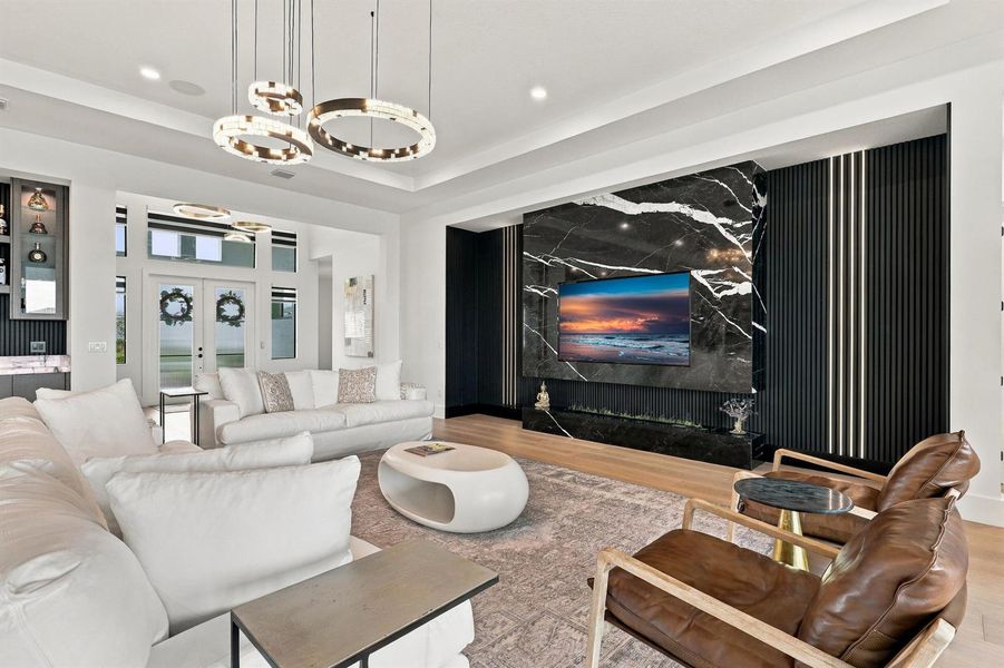 Designer Great Room with Fireplace Designer Great Room with Fireplace